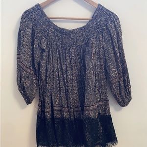 blouse from Anthropologie